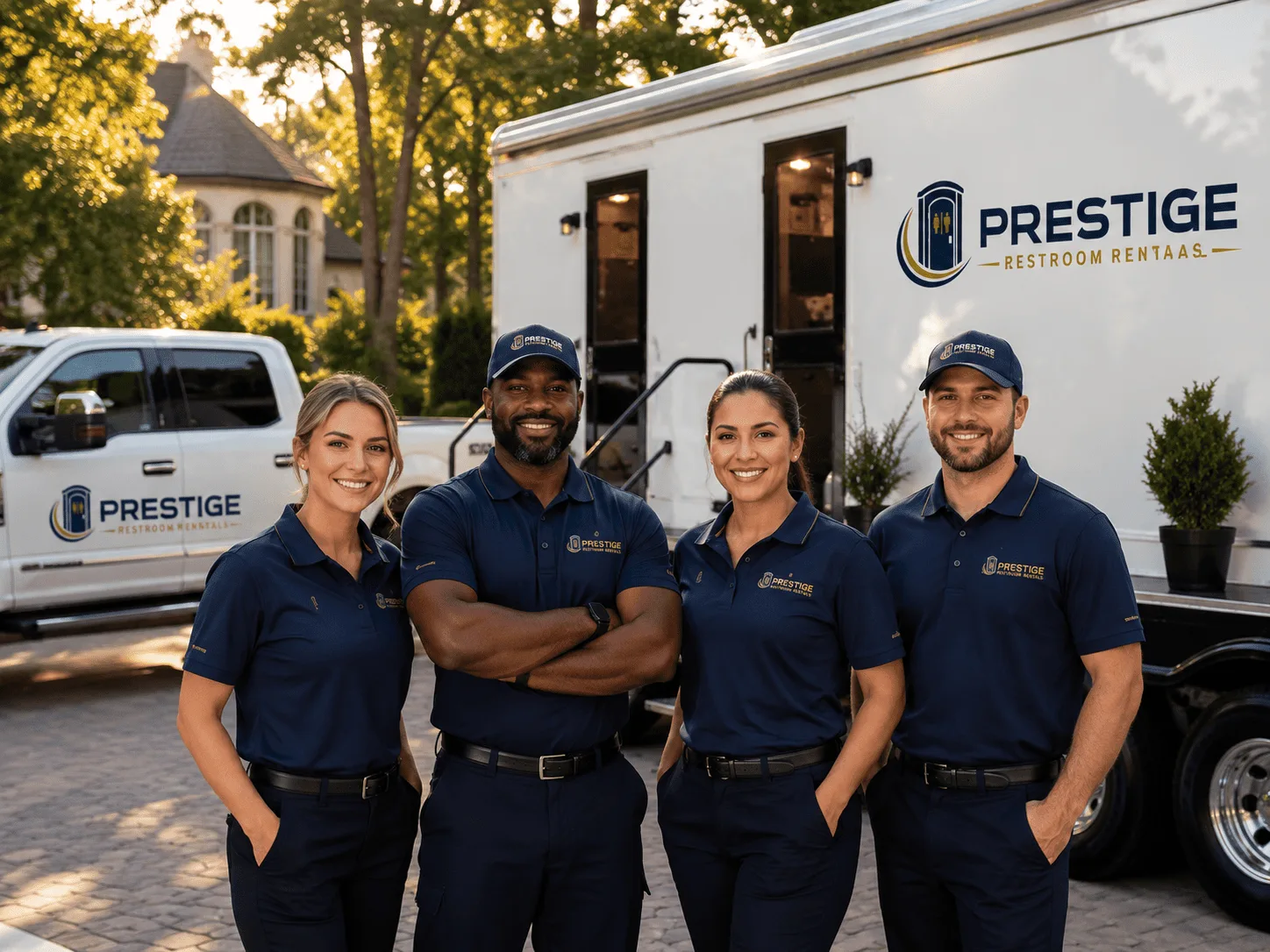Trusted Luxury Portable Restrooms company in Emden, MO